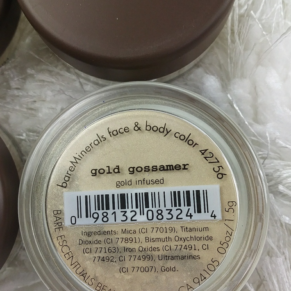 5 for $25 ID Bare Minerals Gold Gossamer - Picture 2 of 4